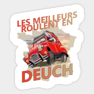 Deuch France Sticker